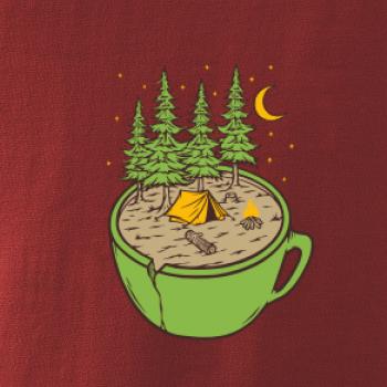 Hrnček plný stanovania