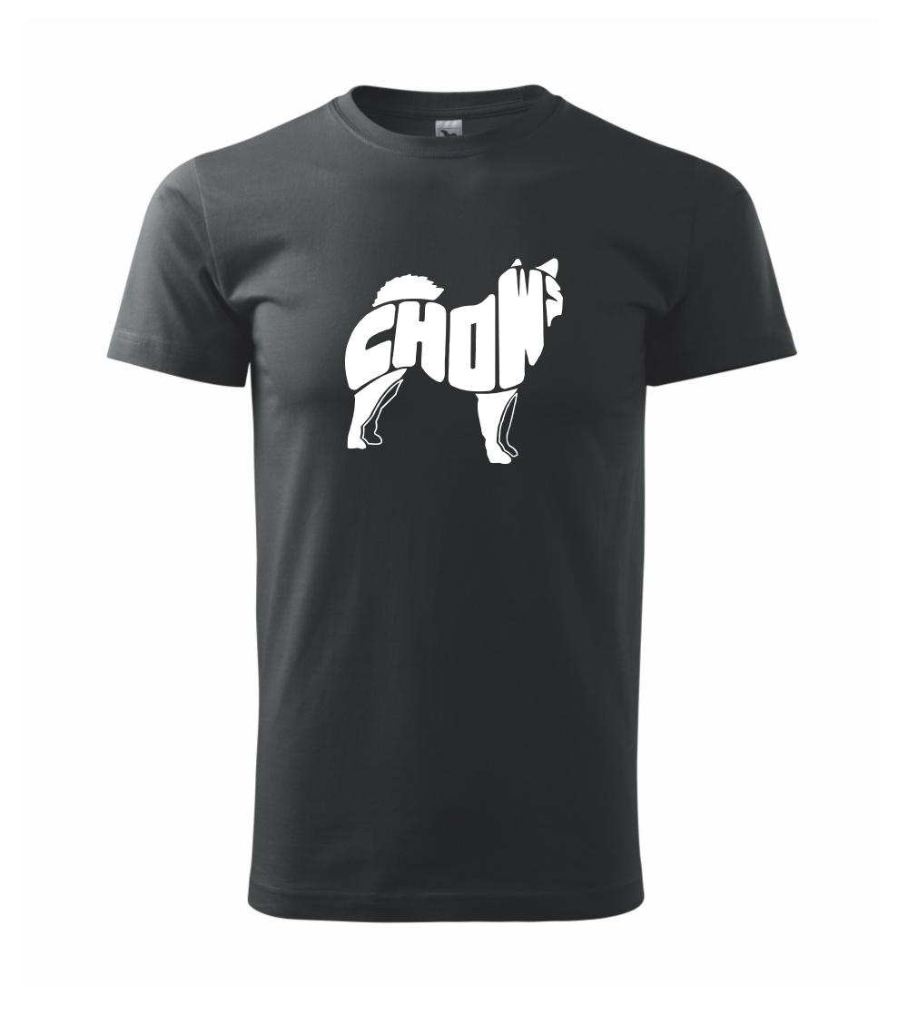 Čau Čau - nápis v tele Čau Čau - nápis v tele