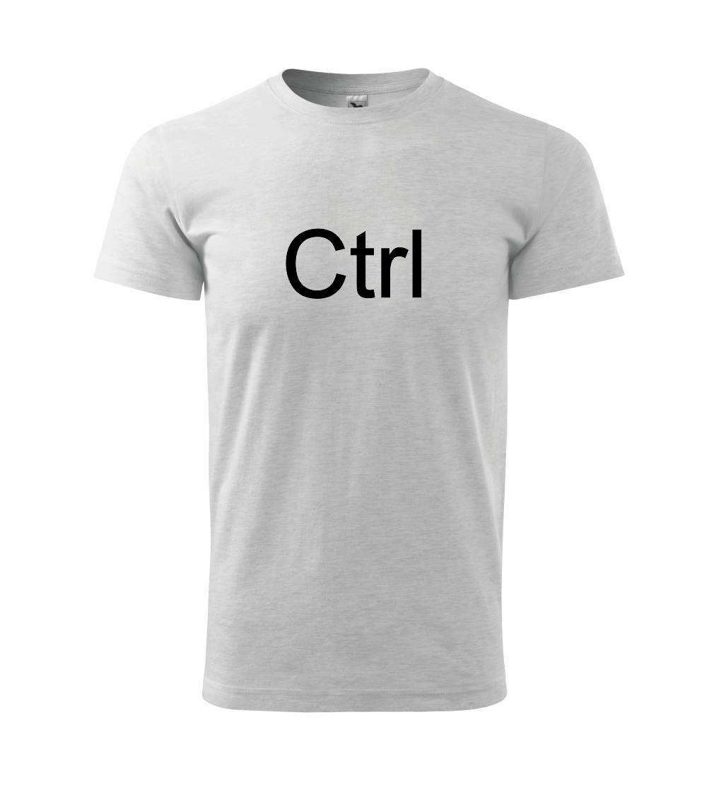 Tričká pre ajťákov - Ctrl - Klasické pánske tričko vyššej gramáže