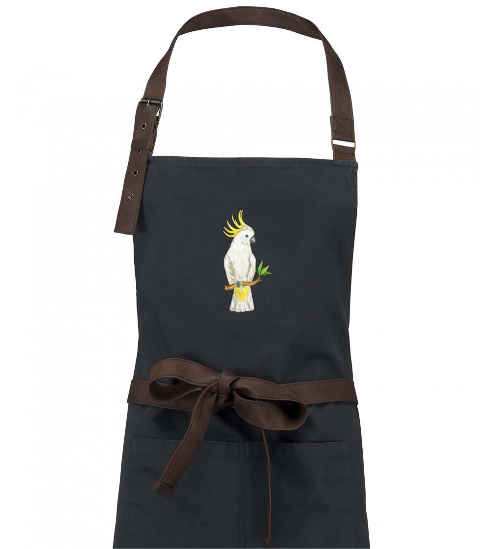 Papagáj Kakadu kreslený Papagáj Kakadu kreslený