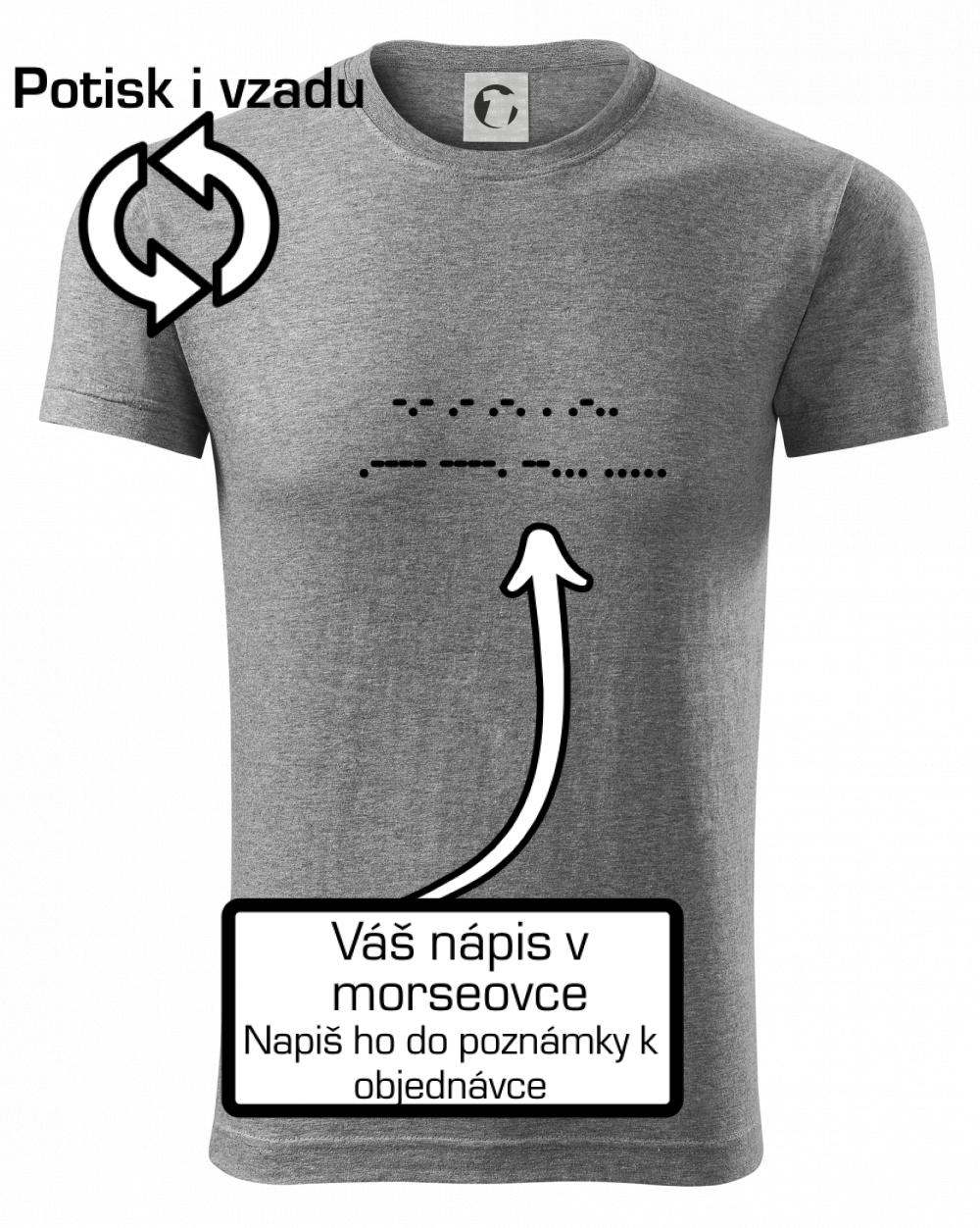 Morzeovka - váš nápis Morzeovka - váš nápis