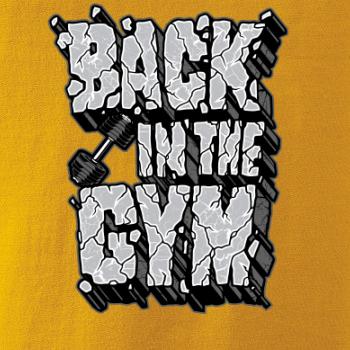Back in the gym