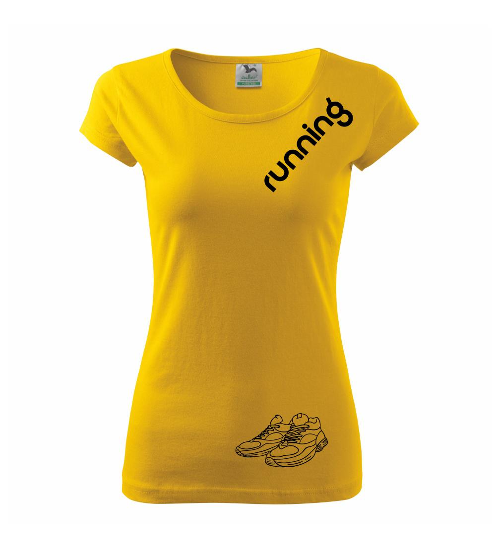 Running nápis šikmo Running nápis šikmo