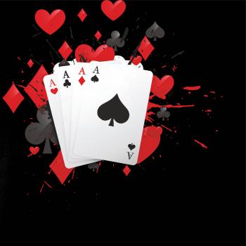 Poker karty splash Poker karty splash