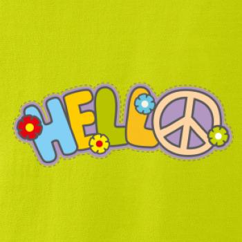 Hello hippie symbol