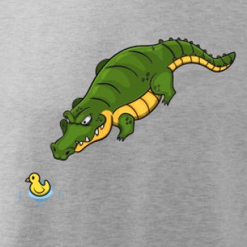 Krokodíl zelený s kačičkou