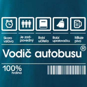 Čiarový kód - Vodič autobusu / Vodička autobusu Čiarový kód - Vodič autobusu / Vodička autobusu