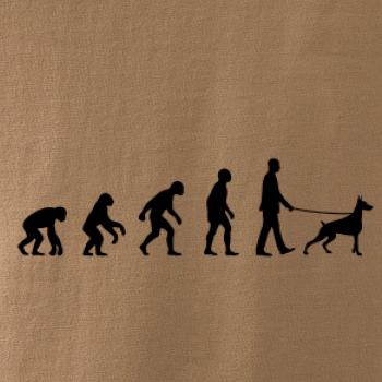 Evolúcia pes doberman (muž-žena)