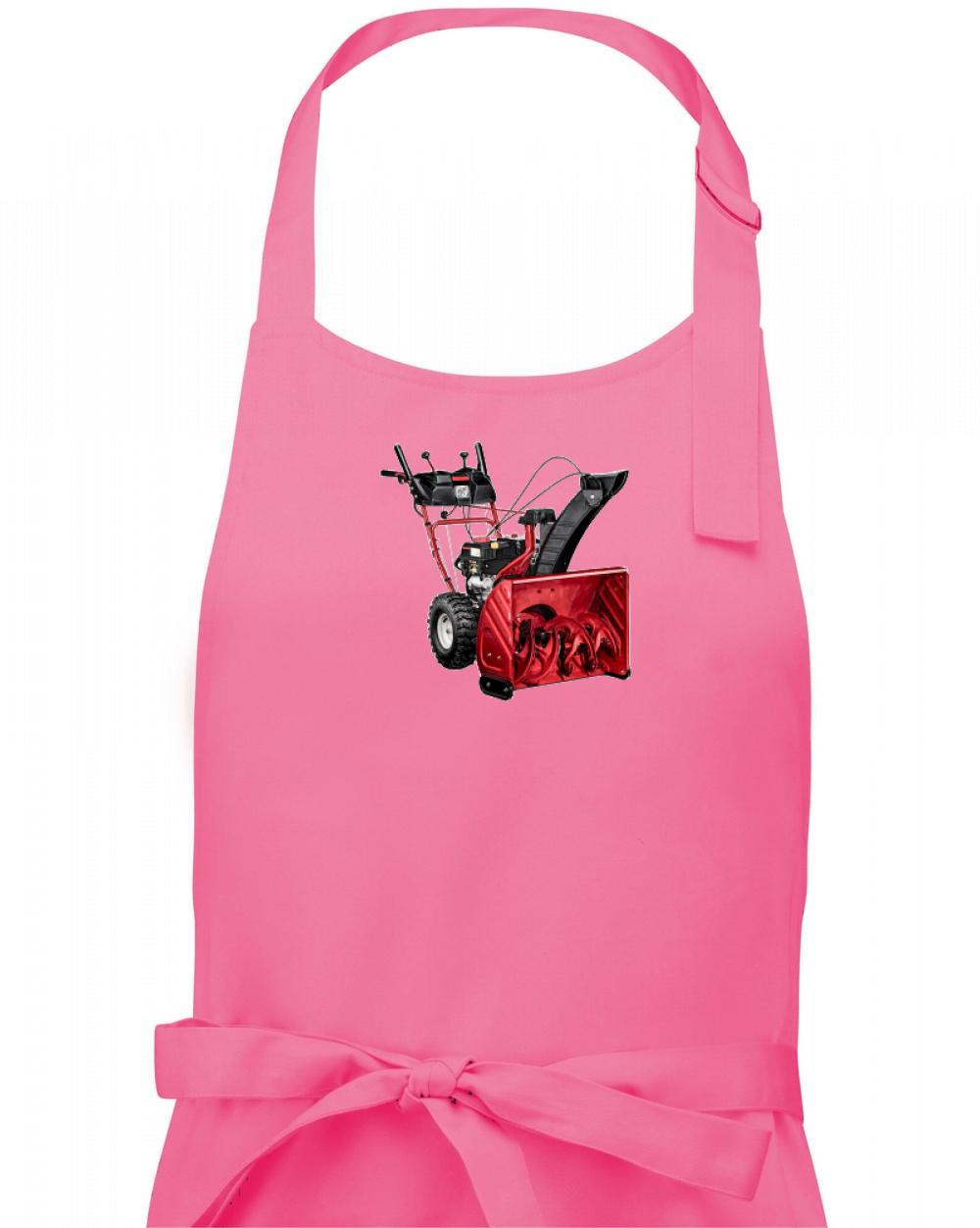 Vtipné tričká do práce - Sněhová fréza - Dámska zástera na varenie