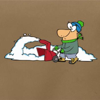 Frézování sněhu kreslené