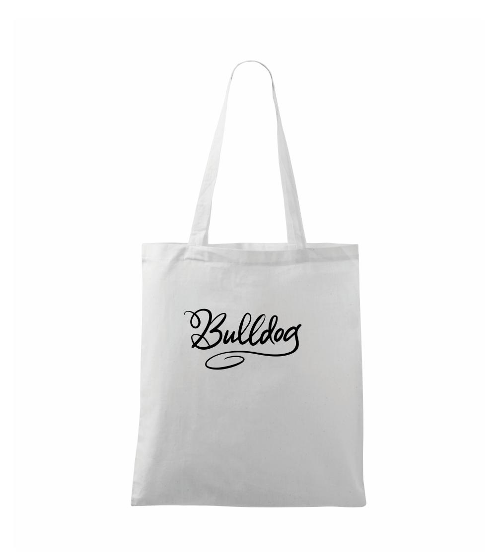 Bulldog - nápis okrasný