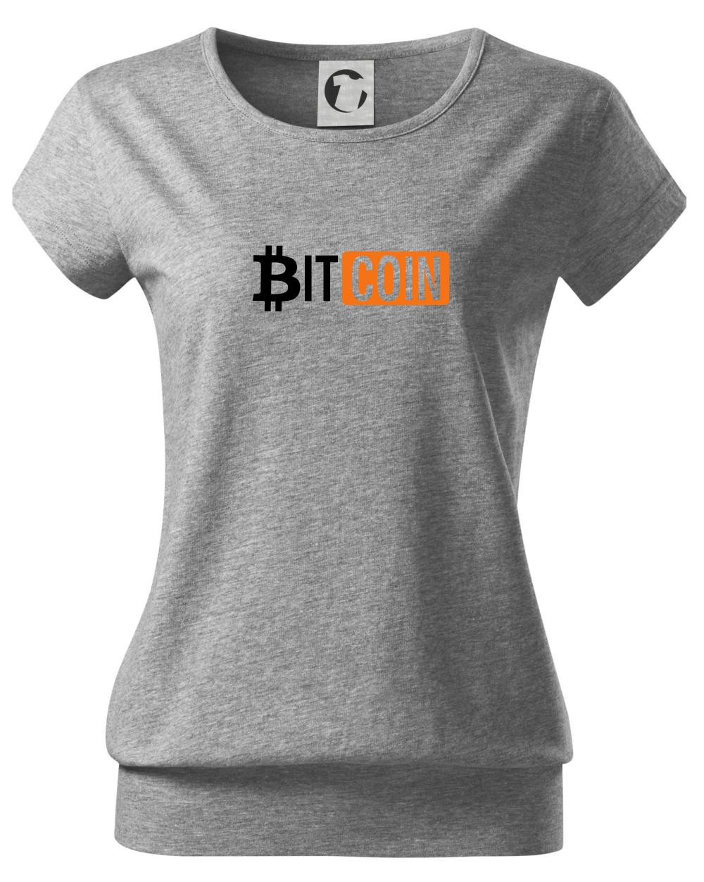 Bitcoin nápis Bitcoin nápis