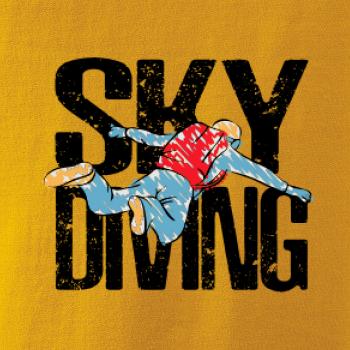 Skydiving nápis