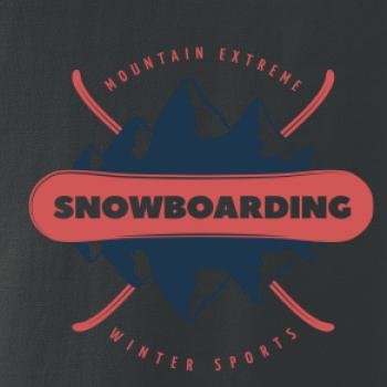 Snowboarding hory extreme
