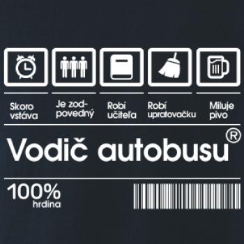 Čiarový kód - Vodič autobusu / Vodička autobusu Čiarový kód - Vodič autobusu / Vodička autobusu