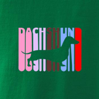 Jazvečík Roztečený nápis