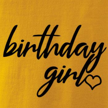 Birthday girl písacie
