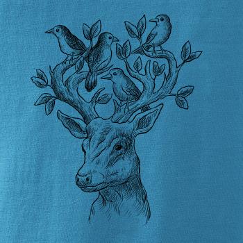 Jeleň ochranca prírody