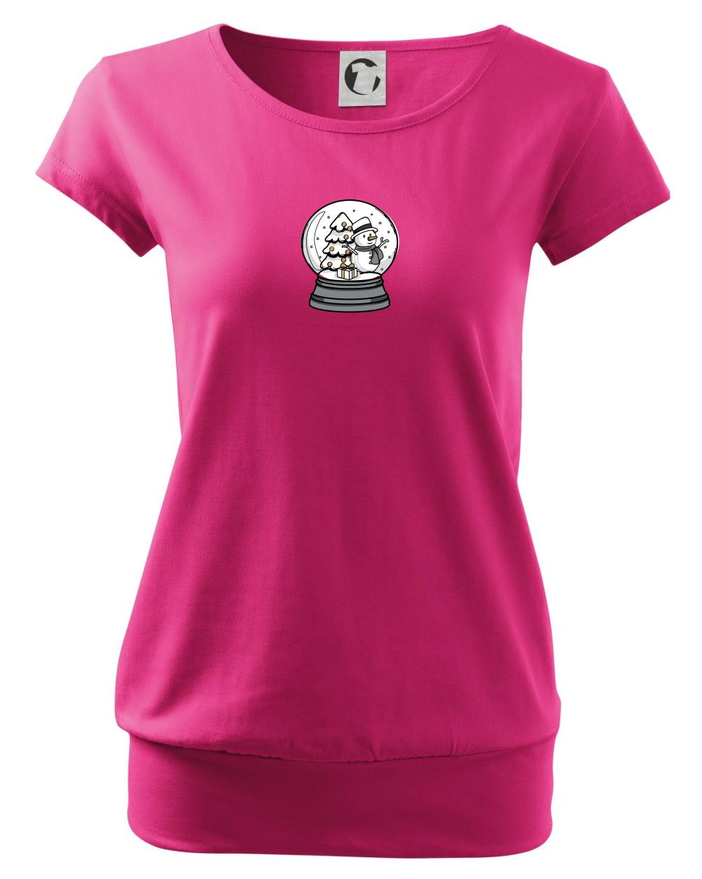 Sněhová koule se sněhulákem