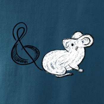 Myš husľový kľúč