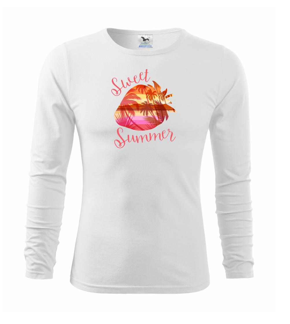 Ostatné nápisy - Sweet summer - Tričko detské Long Sleeve