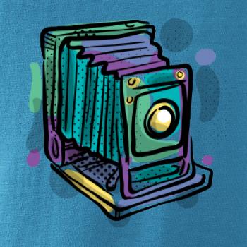 Foťák farebný starý - jedna šošovka