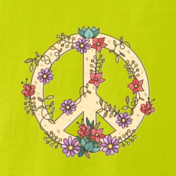 Peace symbol pieskový Peace symbol pieskový