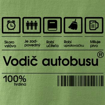 Čiarový kód - Vodič autobusu / Vodička autobusu
