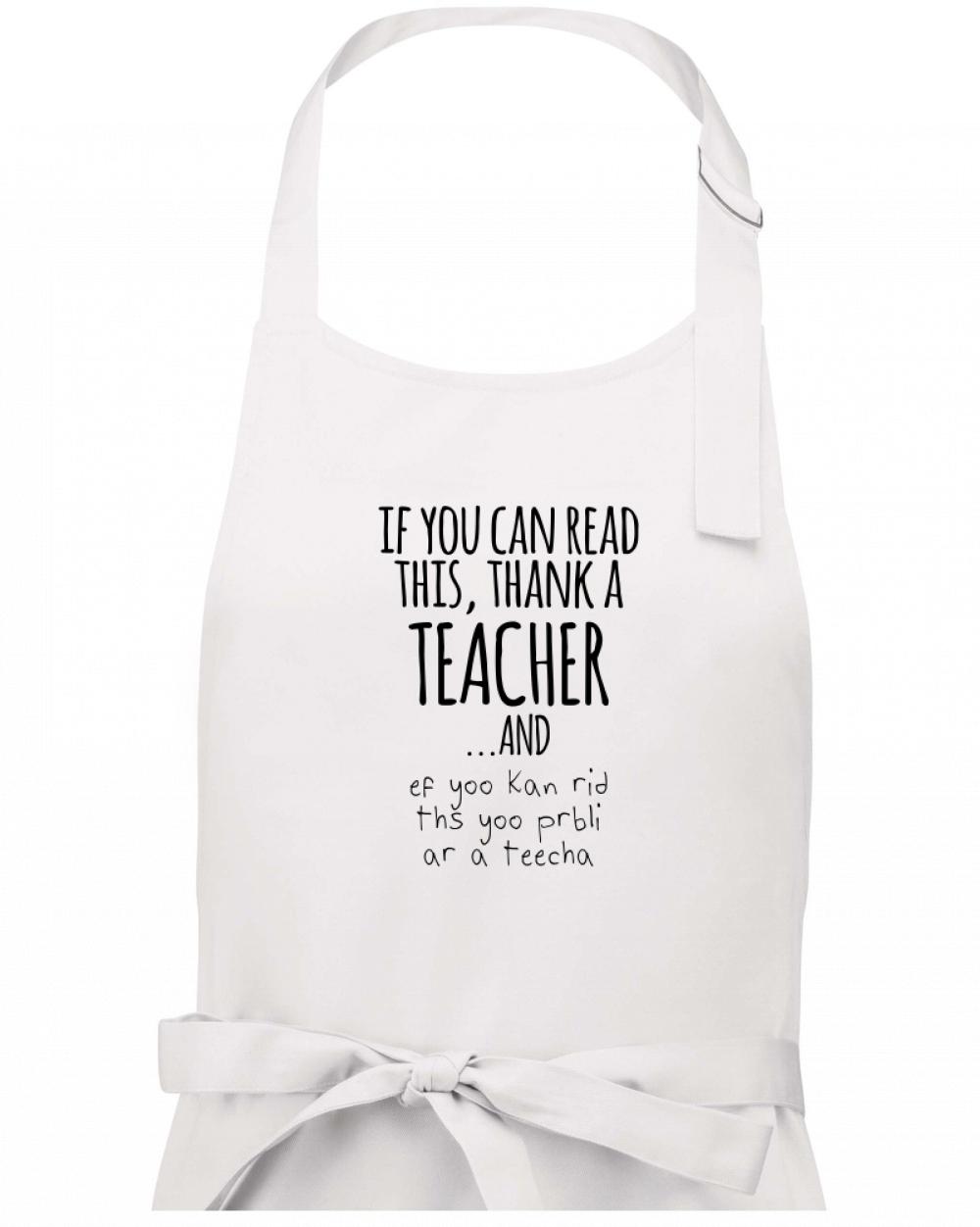 If you can read this - teacher