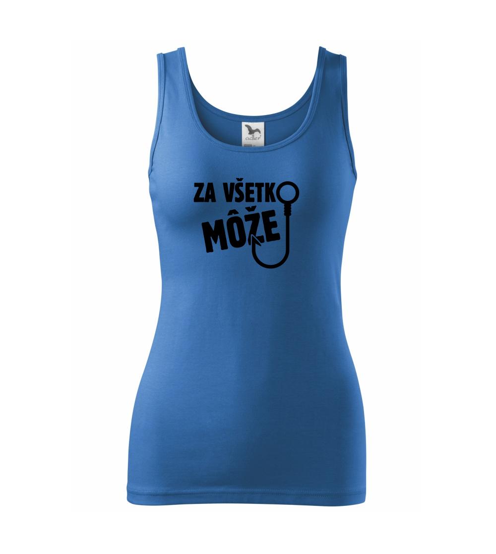 Vodácke tričká - Za všetko môže háčik - Dámske tielko