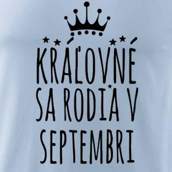 Kráľovné sa rodia v septembri