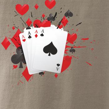Poker karty splash