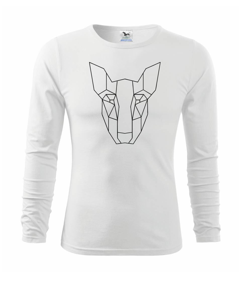 Ostatné psie plemená - Americký Pit Bull Teriér - Geometria - Tričko detské Long Sleeve