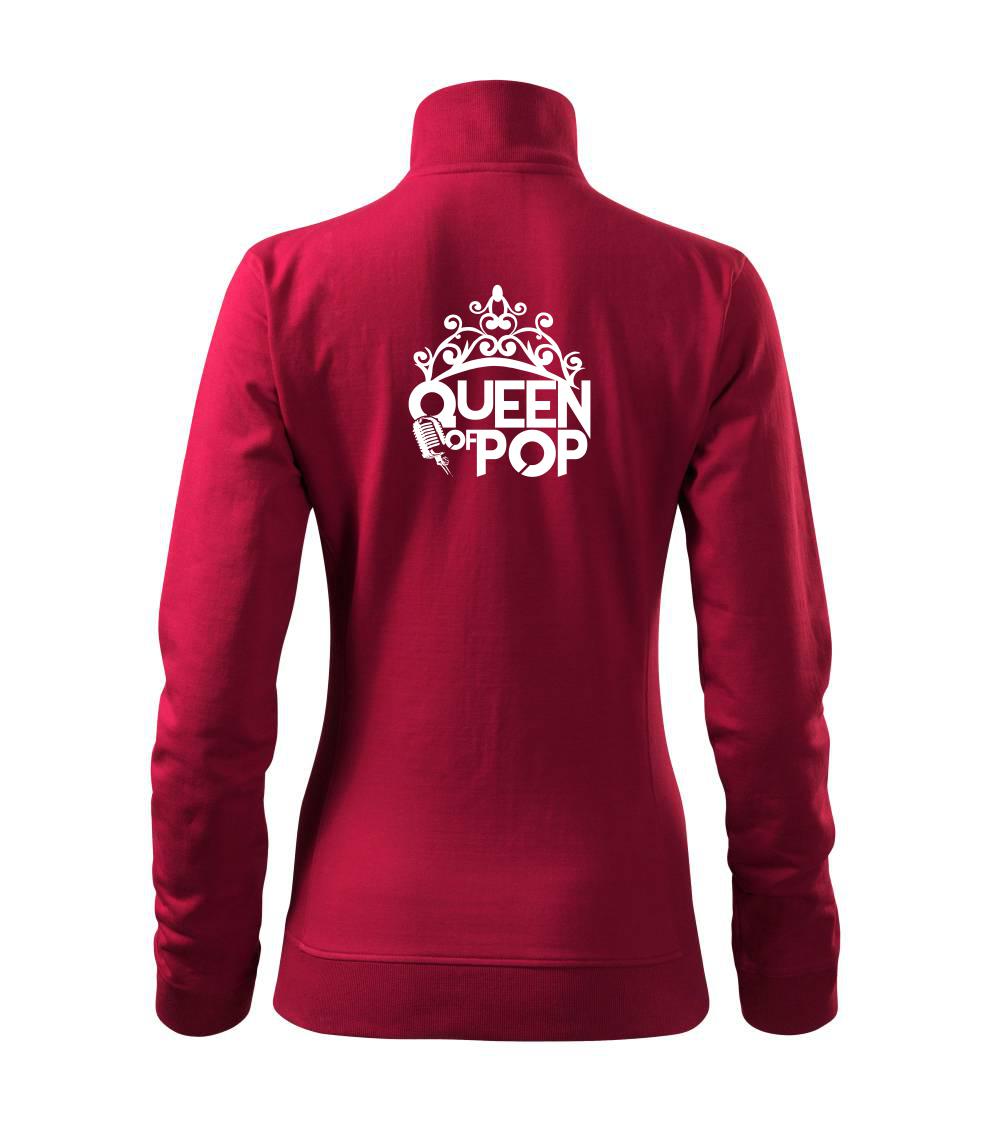 Hudobné tričká - Queen of Pop - Mikina dámska Viva bez kapucne