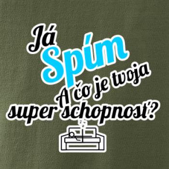 Já spím - tvoja super schopnosť - šikmý