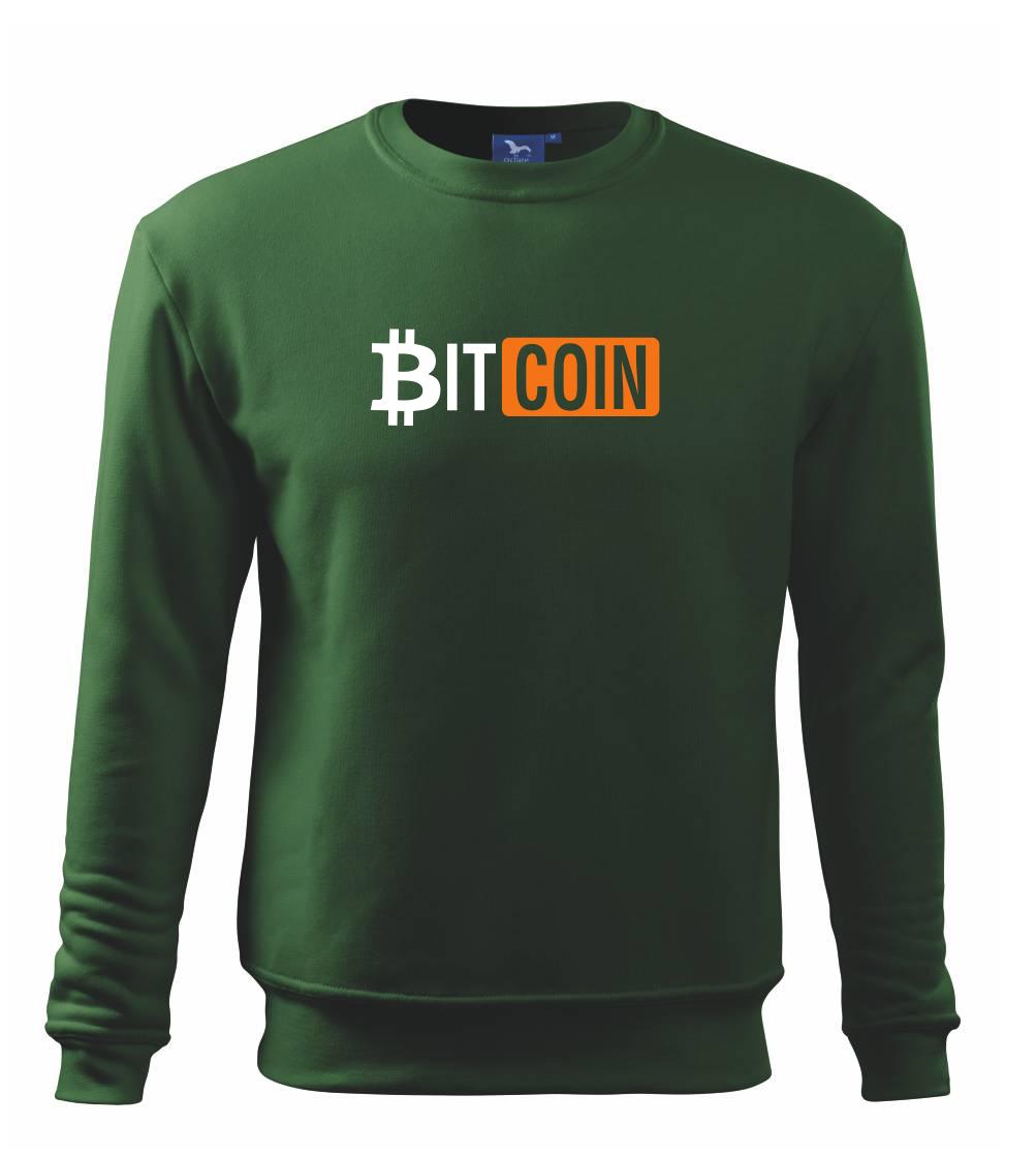 Bitcoin nápis Bitcoin nápis