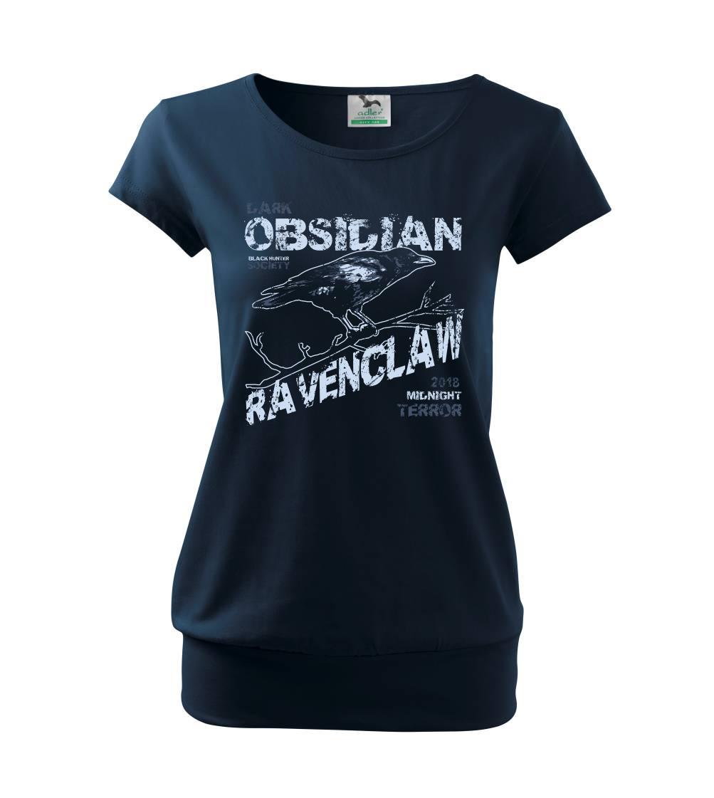 Tričká so zvieratami - Crow raven - Voľné tričko city
