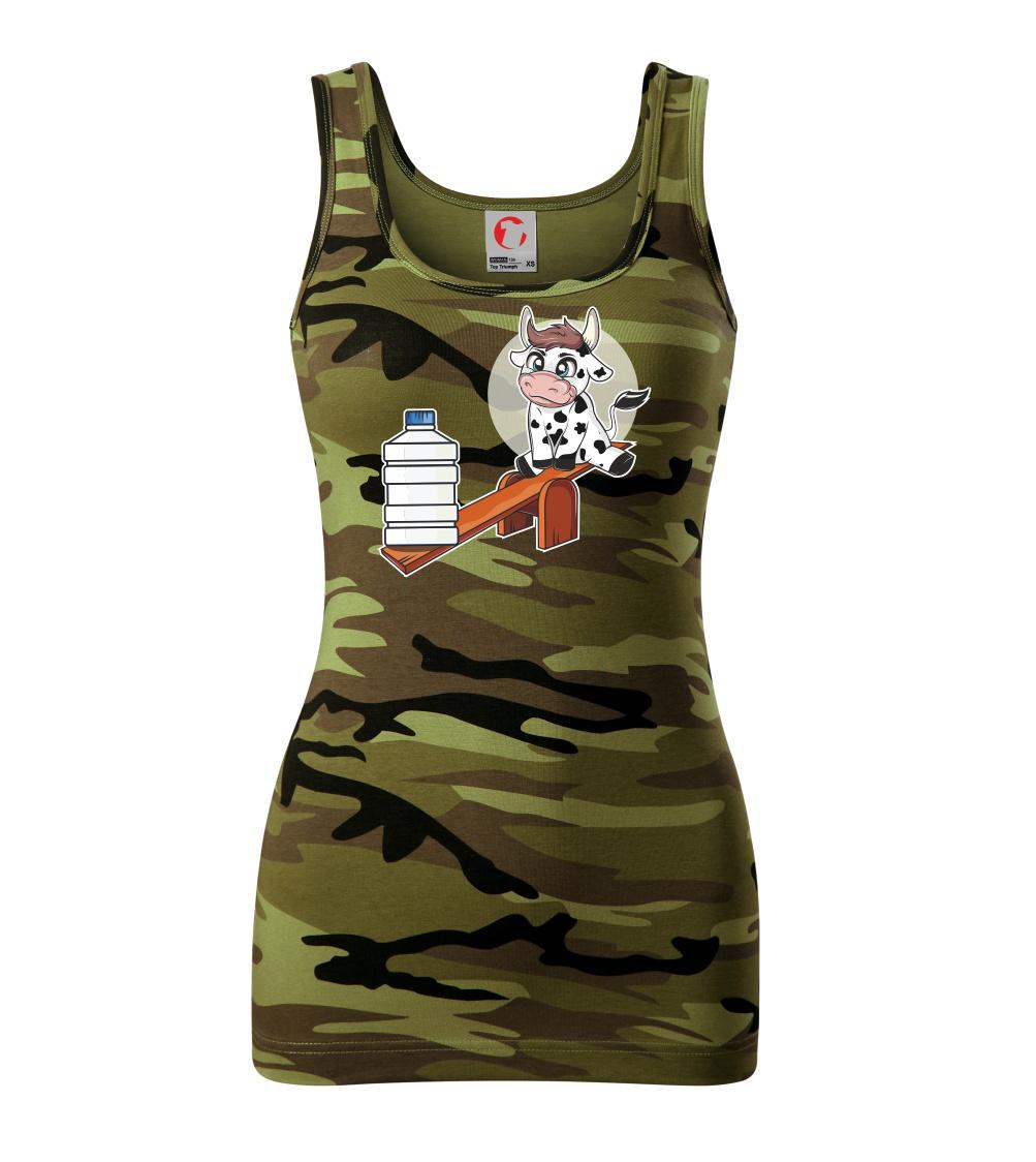 Kravka na hojdačke Kravka na hojdačke