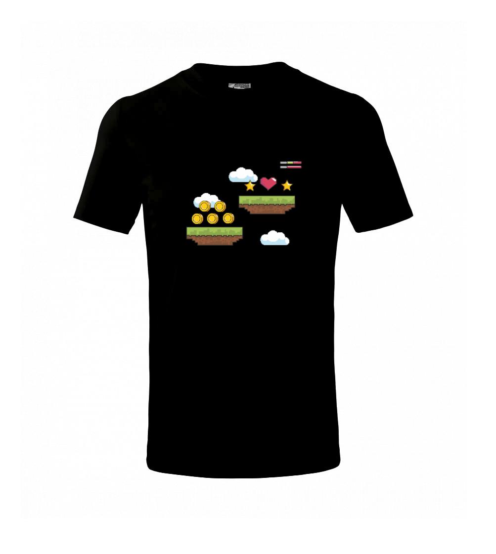 Gamer - stará hra - mince a mraky