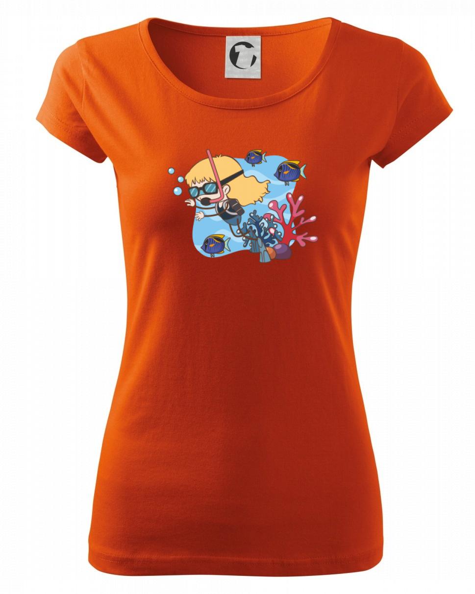 Potápač dievča Potápač dievča