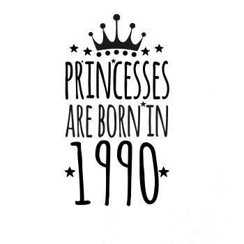 Princesses are born in 1990