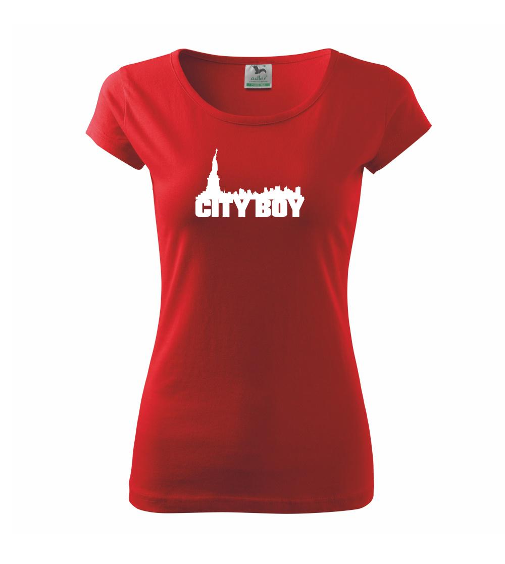 Trička pre cestovateľov - Cityboy - Dámske tričko Pure