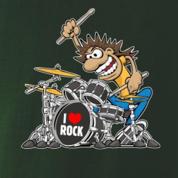I love rock bubeník I love rock bubeník