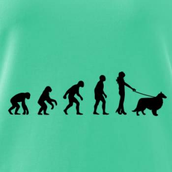 Evolúcia pes Šeltia (muž-žena)