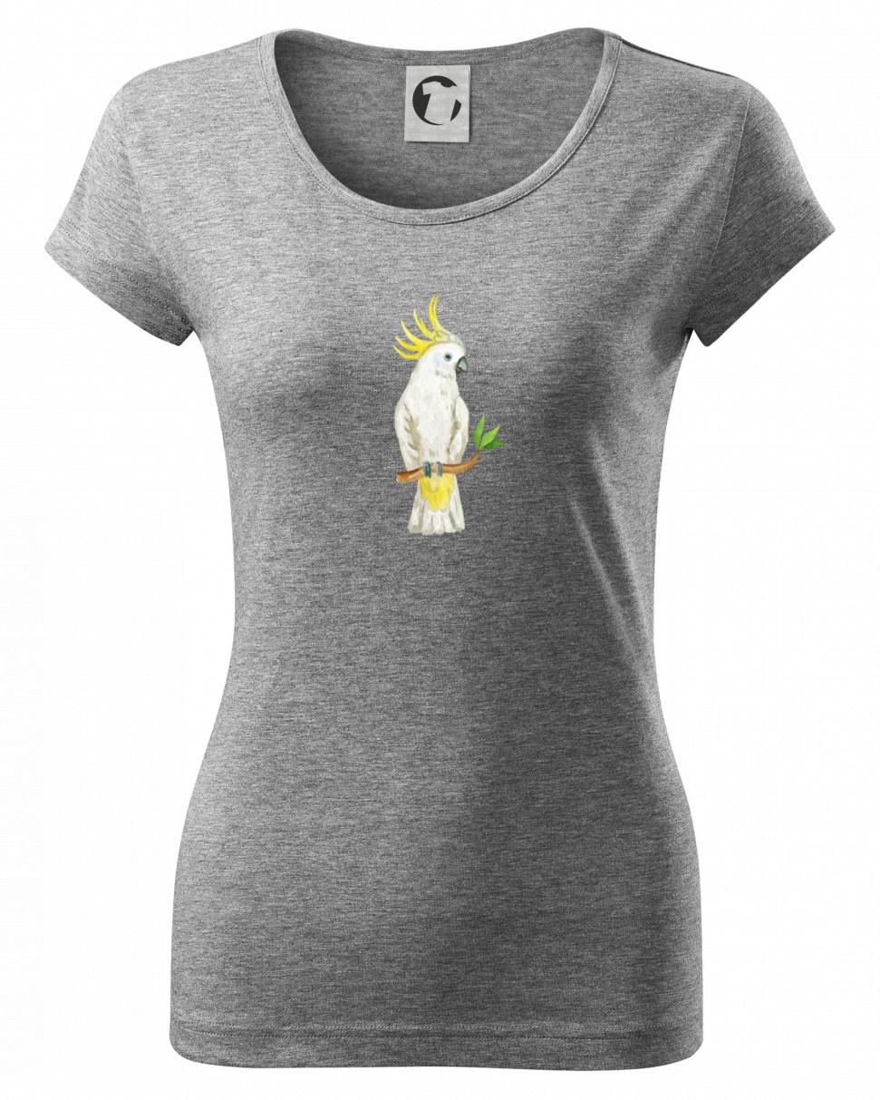 Papagáj Kakadu kreslený Papagáj Kakadu kreslený