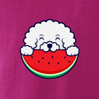 Bišónik s melónom