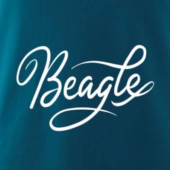 Beagle - nápis okrasný