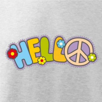 Hello hippie symbol
