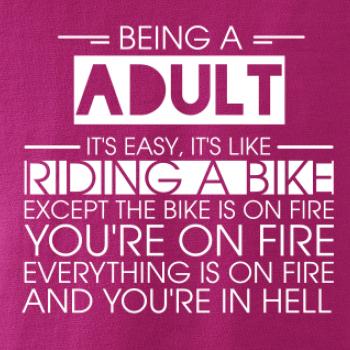 Being a adult - bike
