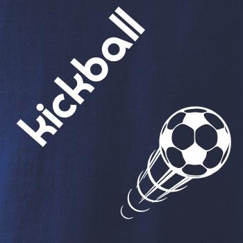 Kickball nápis šikmo Kickball nápis šikmo